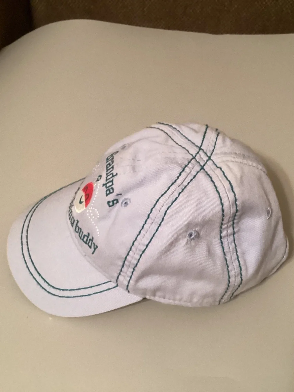 Grandpa’s Little Fishing Buddy cap (Infant)
